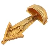 ERINGOGO Weihwasserbecken aus Kunstharz Hängend Katholische Wanddekoration für Erstkommunion und Konfirmation Religiöses Eingangsbecken Im Kirchenstil