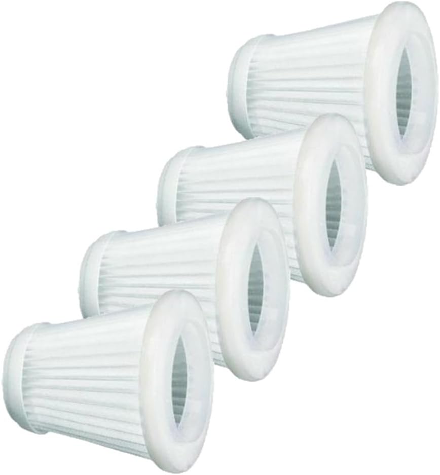 4 Pack Replacement Filter PVF100 5147239-00 Compatible with Black and Decker PHV1800 Dustbuster PAV1200W Automotive Pivoting Vac
