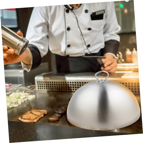 Campana Hemoton de 28 cm para evitar salpicaduras y derretir el queso uniformemente 8