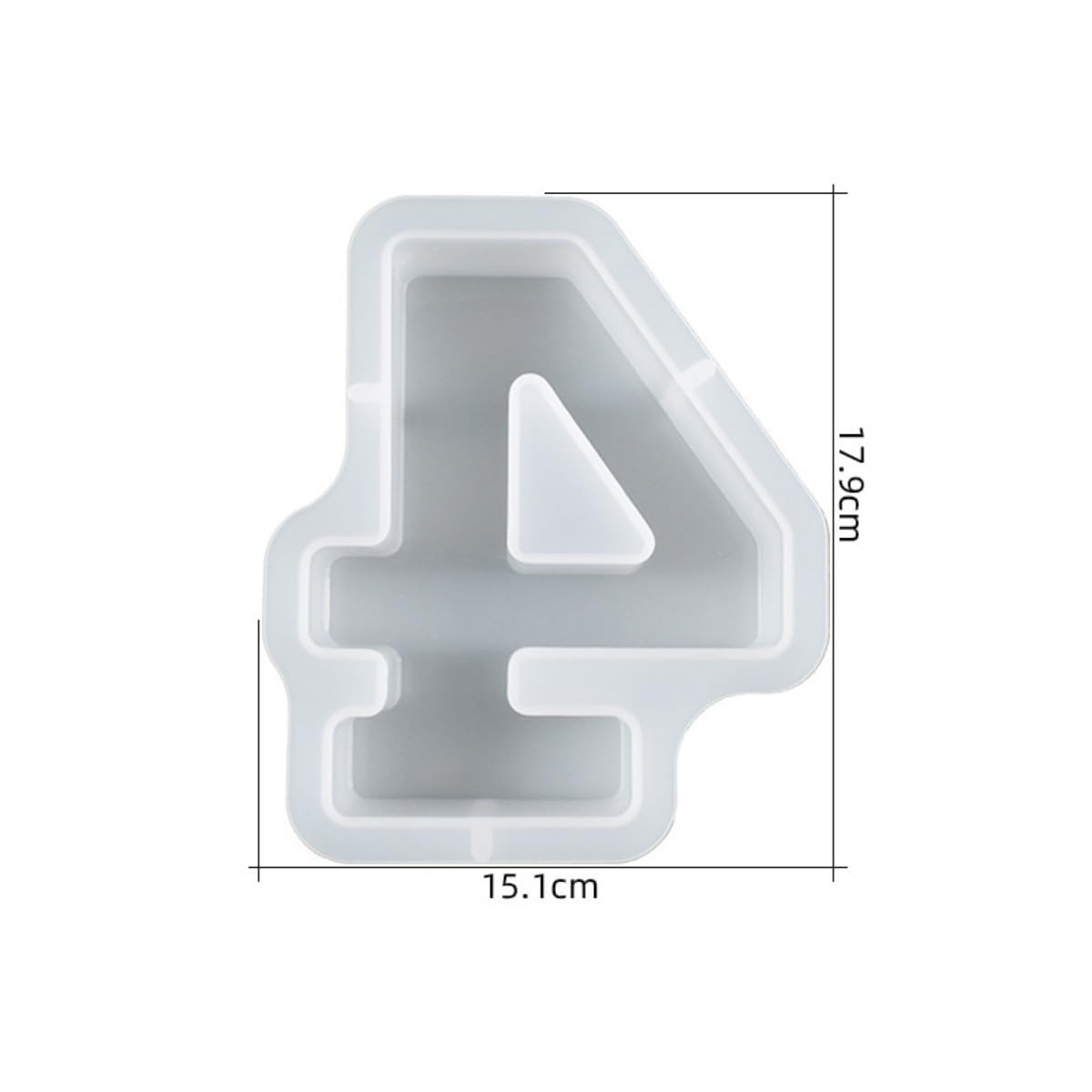 Moldes Para Fundición De Joyería Con Números Y S, Moldes De Resina De