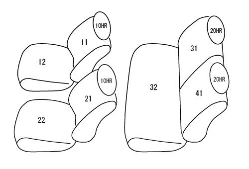 クラッツィオ シートカバー ジムニー JB64W/JB74W ES-6015