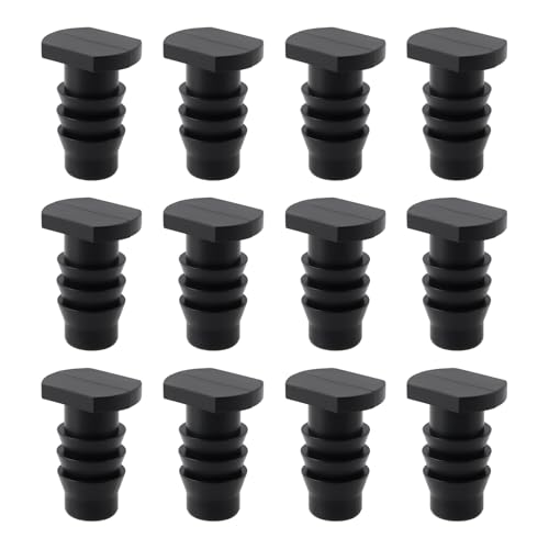 Briny River 40pcs Tapones de Goteo para Tuberías de Riego para Conectores de Tuberías Sistema de Jardín Apertura de 3/8 de Pulgada Sellado Capilar