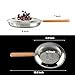 Coffee Bean Roaster, Handy Coffee Roaster Machine for Home & Outdoor Coffee Beans Baking, Stainless Steel with Wooden Handle, Lightweight, Portable, Multipurpose, Manual Coffee Baking Tool