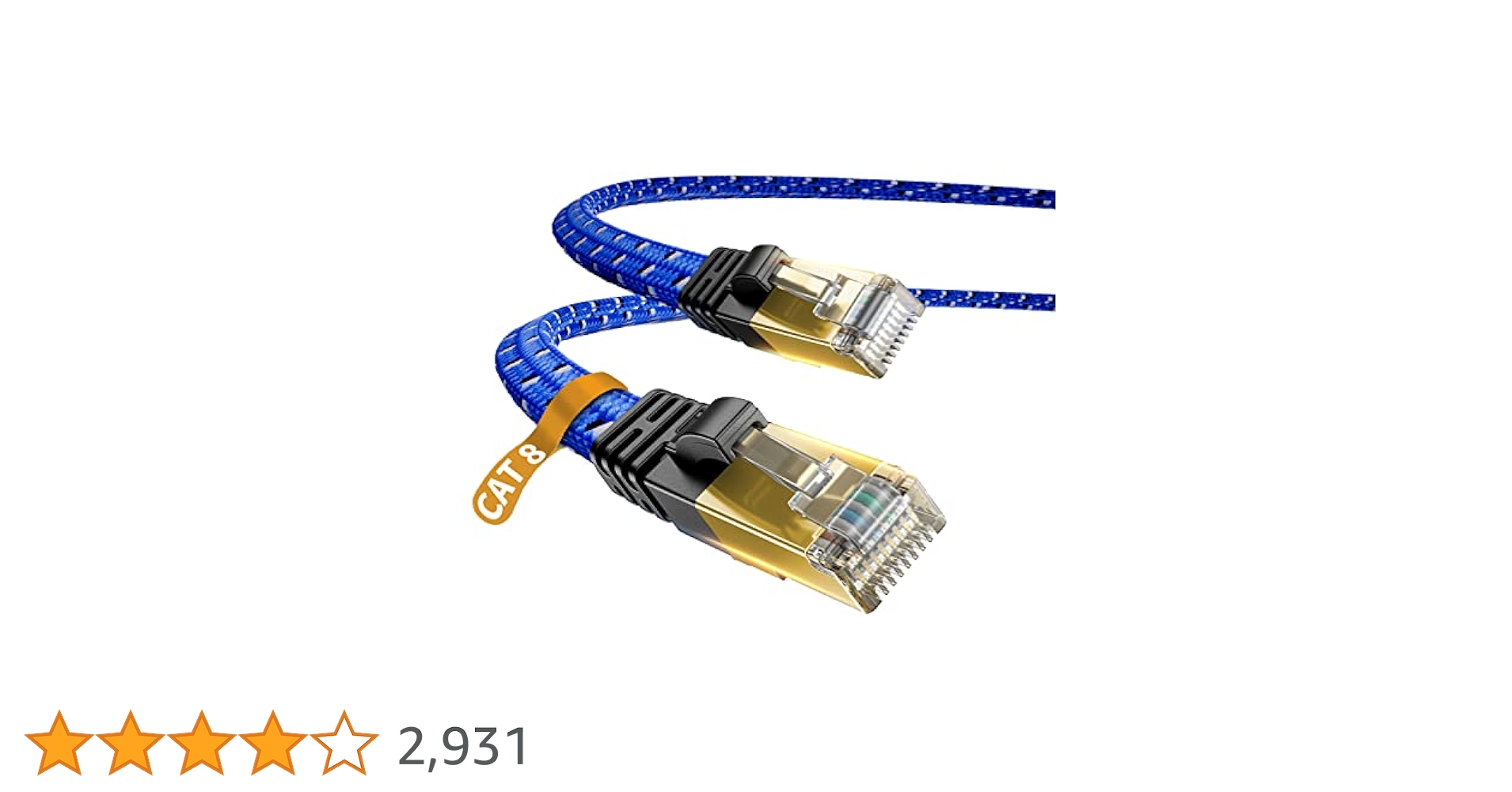 Amazon.co.jp: DanYee CAT8 LANケーブル 30m 40Gbps 2000MHz
