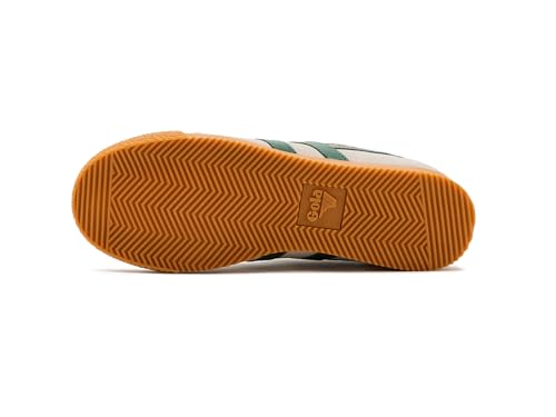 Image of Gola, Men, Harrier, Off White /Evergreen /Moody Orange, 9, Medium