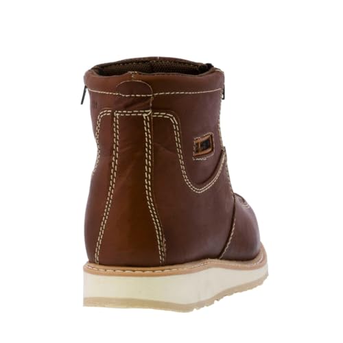 Cowboy Professional Mens 300W Chedron Work Boots Leather Slip Resistant Soft Toe4