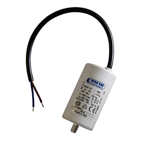 Condensatore permanente 18μF cavo 250 mm