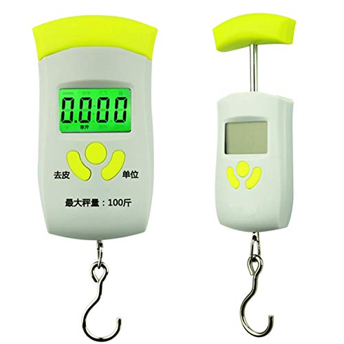Preisvergleich Produktbild HBWJSH Präzisions Tragbare Haushalts Tragbare Elektronische Waage 50kg Gepäckwaage Einkaufen Miniwaage
