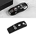 Key Button Cover Compatible with Porsche Cayenne Models from 2011 to 2017 Compatible with Porsche Macan from 2017 to Today Key fob Center Button Rubber Protectors