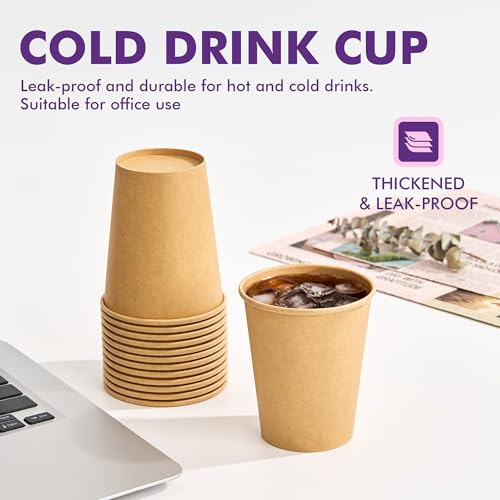Save 44% on 200-Pack 8oz Disposable Paper Cups - Image 5