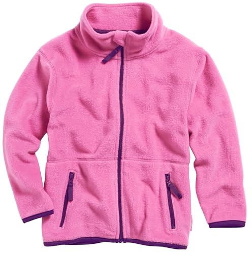 Playshoes Fleece-Jacke Unisex Kinder Outdoor-Oberteil, pink, 140