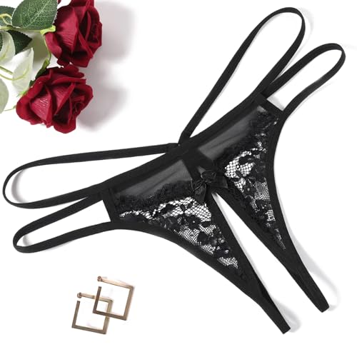 Avidlove Women Lace Panties Floral Lace Briefs Mesh Hollow Out