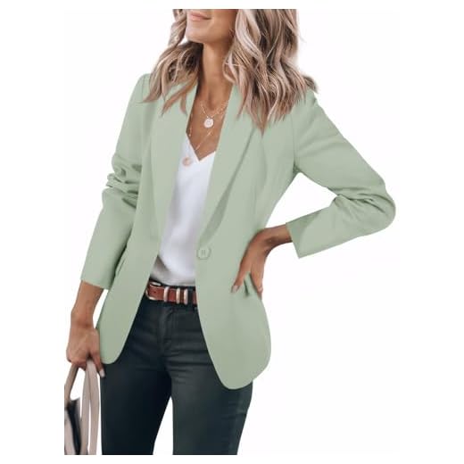 25 Chic Casual Outfits with Jeans and a Blazer - Your Ultimate Everyday Style Guide Mint Blazer