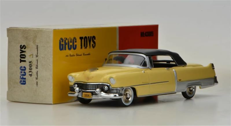 Cadillac Eldorado Convertible Jaune 1/43 FloZ Miniature de Haute Précision Fini
