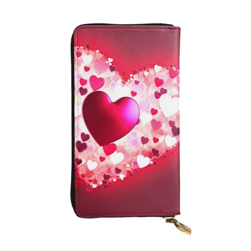 Portefeuille long en cuir zippé pour tout ranger sans encombrement