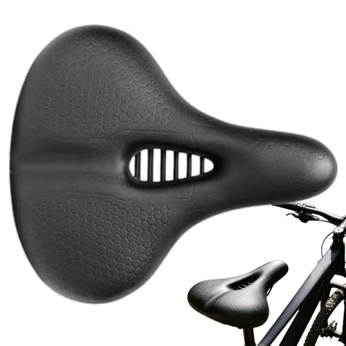 Asiento de bicicleta | Elástico amortiguador antideslizante transpirable – Asiento de bicicleta y accesorios | Para bicicleta de montaña, bicicleta plegable, bicicleta eléctrica, bicicleta de ciudad