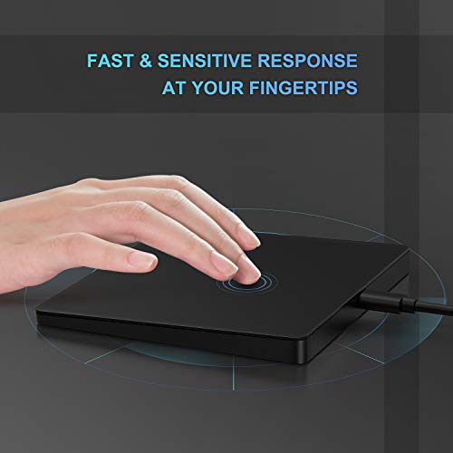 Sookity USB Touchpad, Multi-Touch Wired Precision Trackpad for Windows 7 and Windows 10 Computer, Notebook, PC, Laptop - Image 2
