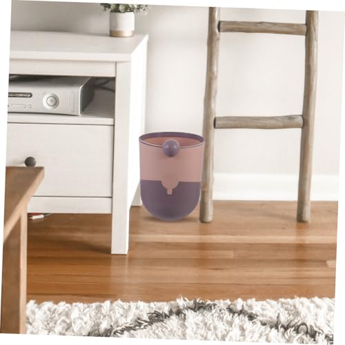 Papelera Morada Estilo Nórdico para Dormitorio miniatura 6