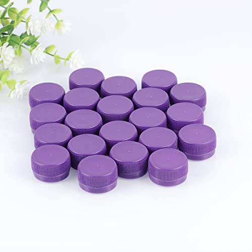Image of 100pcs Colorful Bottle Cover Child Diy Kid Diy Bottle Cover Cap