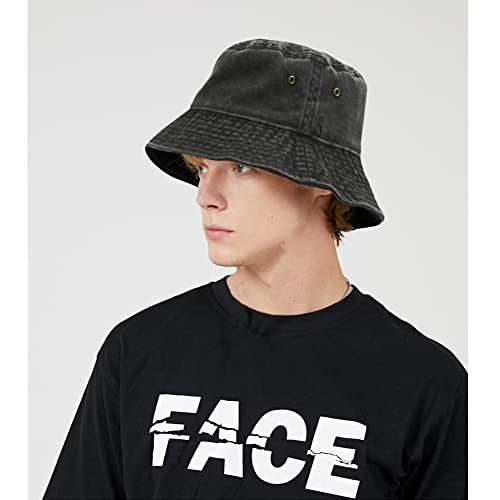 Image of Unisex Bucket Hat Summer UPF 50+ Sun Protection Outdoor Beach Fishing Travel Hiking Hat