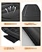 Snailax Massage Seat Cushion with 10 Vibration Motors, Back Massager with Heat, Massage Chair Pad with 5 Vibration Modes, 2 Heating Levels, Chair Massager for Home, Office, Gifts for Men, Women