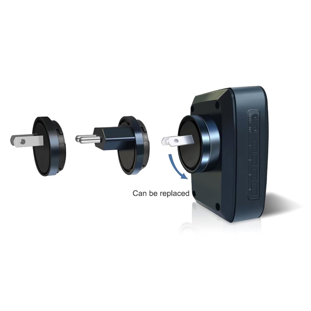 Convertisseur WiFi Vers 287MHz-868MHz Télécommande Universelle de Porte de Garage à Code Tournant Sans Prise UE