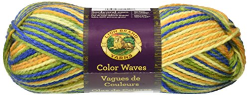 Lion Brand Yarn 595-204 Color Waves Yarn, Cactus Flower