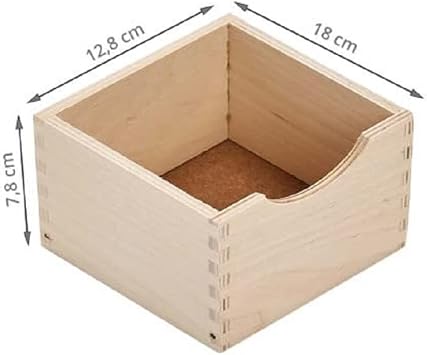 Zeller 13192 Drawer Unit of 6 Drawers Birch 28 x 20 x 28 cm