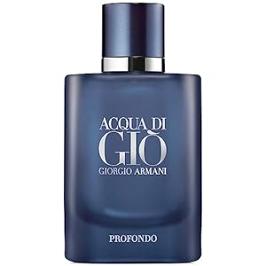 Acqua Di Gio Profondo for Men Eau De Parfum Spray 4.2 Ounces, blue