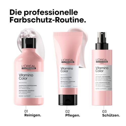 L'Oréal Professionnel | Farberhaltende Spülung für coloriertes Haar, Mit Resveratrol, Serie Expert, Vitamino Color Conditioner, 200 ml