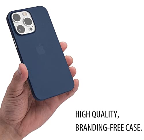 Image of ExpressB for iPhone 16 Case Back Cover | Zero Drop Protection | Perfect for Minimalists | Ultra Thin Anti Scratch Matte Finish Case for iPhone 16 (Blue)