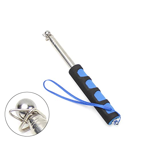 Image of Othmro 3Pcs Hollow Telescopic Teachers Pointer, Teaching Pointer Stick for Classroom, Metal Hand Retractable Pointer Extended Length 39.4 inch, Handheld Presenter Whiteboard Pointer (Blue)