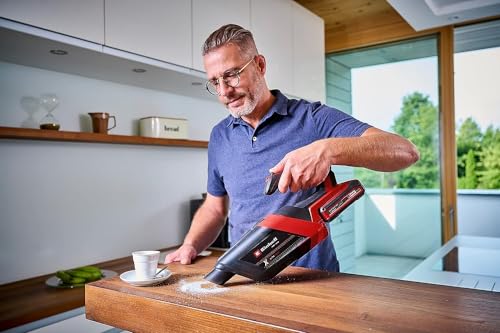 Einhell-TE-HV-1806-Li-Cordless-Handheld-Vacuum-Cleaner-Solo-Power-X-Change-18V-Dust-Collector-600-ml-with-Accessories-Delivered-Without-Battery-or-Charger Einhell TE HV 1806 Li Cordless Handheld Vacuum Cleaner Solo Power X Change 18V Dust Collector 600 ml with Accessories Delivered Without Battery or Charger