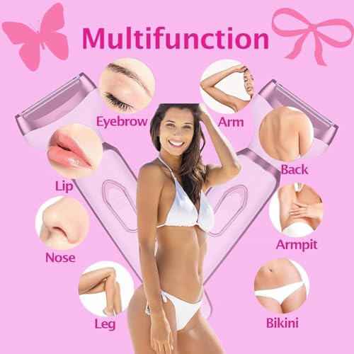Image of Bikini trimmers for women 5-in-1 Trimmer Bikini Trimmer for Women |MultipurposeTrimmer (White)
