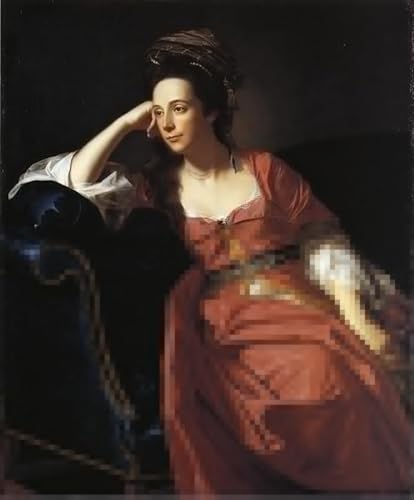 Impression d'affiches toile portrait Mme Gage Copley décor mural