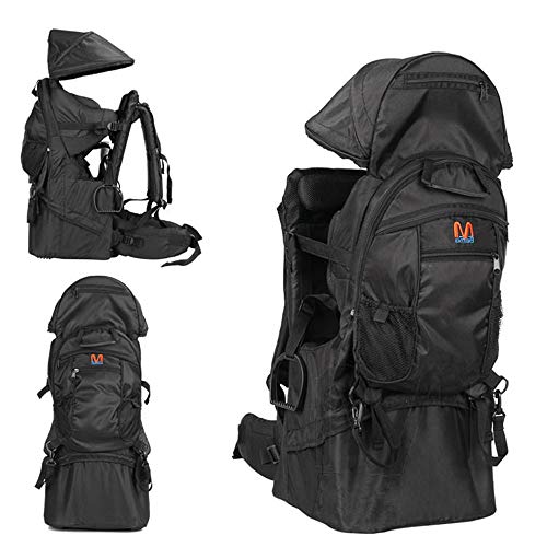 Mochila para bebé senderismo mochila infantil para niños pequeños con visera parasol