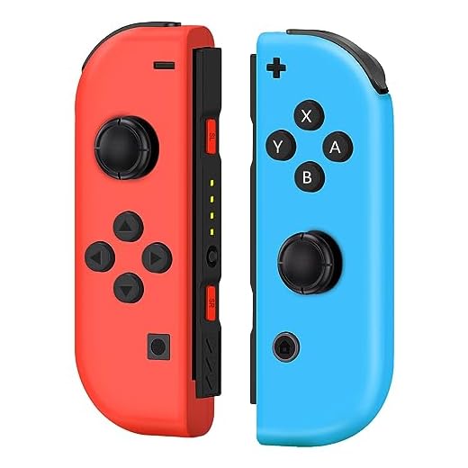 41t n4kbdwL. SS520 10 Red Wireless Replacement Joy-Con Pair
