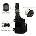 EKIND Tactical Drop Leg Holster, Adjustable Right Handed Thigh Gun Holsters Compatible for Nerf Elite Series Blaster (Black)
