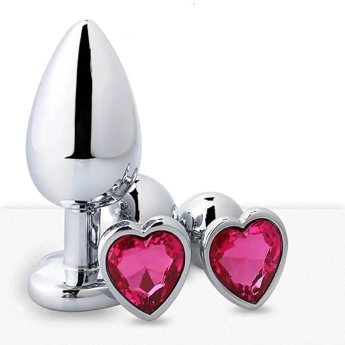 Bouchon anal en métal : kit progressif pour une insertion douce - 4