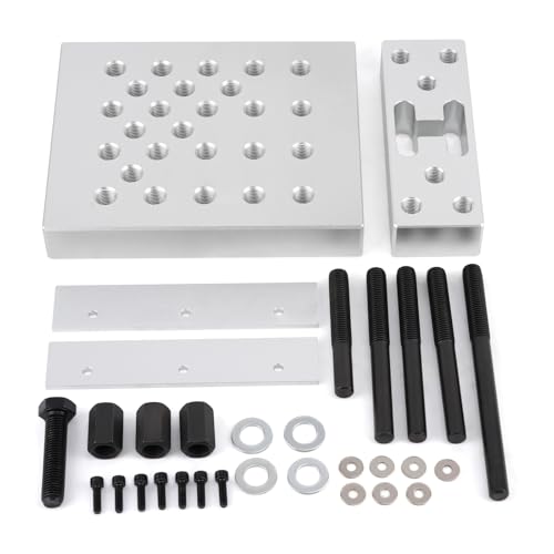 Image of maXpeedingrods Universal Drill Press Support Plate Tool Set, 30 Ton Base Hub Bearing and Bushing Repair Tool