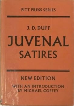 Hardcover Fourteen Satires Ed Duff (Pitt Press Series Latin) Book