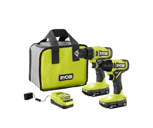 ONE+ 18V Cordless 2-Tool Combo Kit with Drill/Driver, Impact Driver, (2) 1.5 Ah Batteries, and Charger (PCL1200K2)