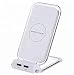 Produktbild LOOKit 10W C5 Fast Wireless Charger (Weiß) Qi Ladegerät für Huawei P30 Pro Google Pixel 3 Charger Samsung Galaxy S10 e + S9 S9+ LG V40 G7 ThinQ