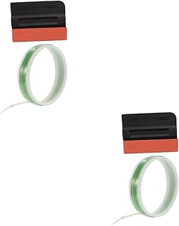 ibasenice 2 Conjuntos De Linha De Corte De Linha De Acabamento Fita Adesiva Ktape Linha De Modificação De Carro Linha De Design Sem Rastros Fita De Corte De Fita De Carro Com Raspador