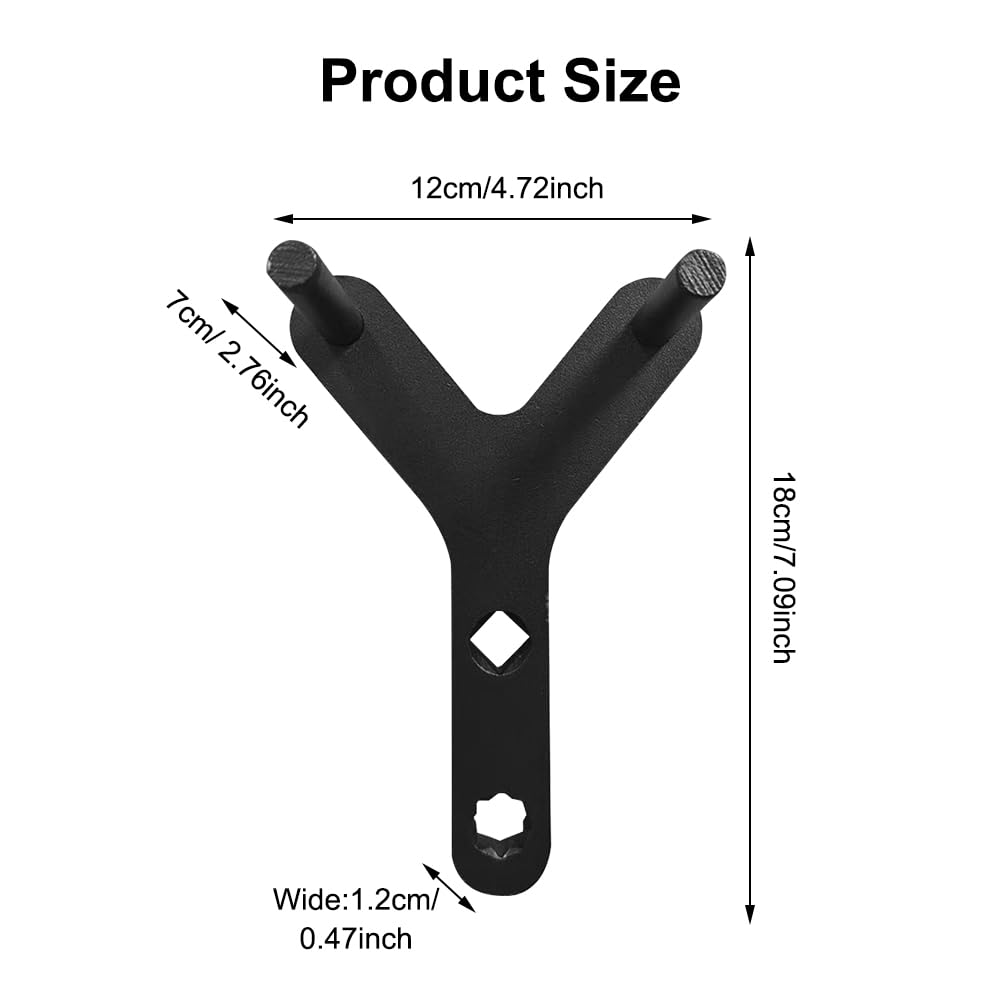 Strumento di Rimozione Braccio di Controllo Inferiore e Giunto Sferico Auto, Hebelwerkzeug Querlenker, Strumento a Y per la Rimozione di Querlenker e Giunti Sferici, Lower Ball Joint Pry