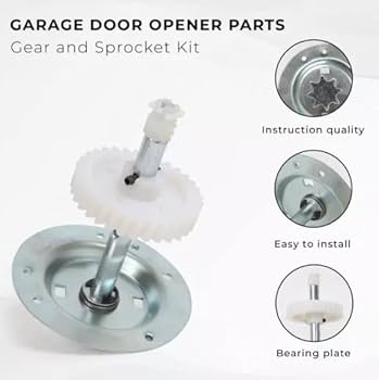 ☆ Creative Garage Parts Amazon.com: VIRTIONZ Garage Door Opener Gear and Sprocket