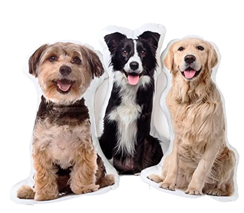 Custom Pet Photo Pillow Pet Portrait Pillows Dog Lover Gift Pet Loss Gift Pet Bereavement #TOP24