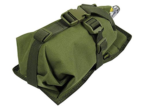 Air Tank Pouch Bag m.o.l.l.e Horizontal (0.8 - 1.8 Litres) 35 CI CI 22 68 Ci (olive) Cover
