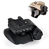 Element Airsoft SET GEN2 Three White Lights+Two Red Lights+One Invisible LED Survival Signal Helmet Light EX029(Black)