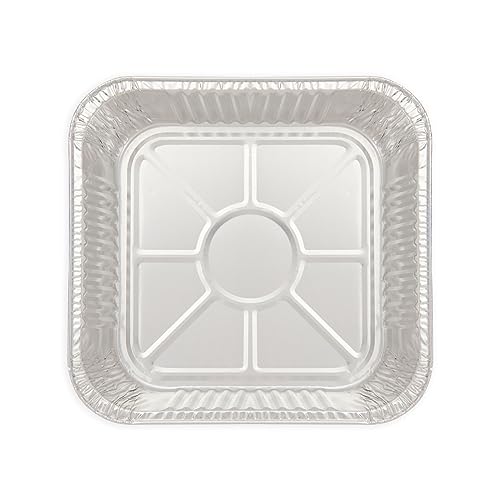 Stockroom Plus 50 Pack 8x8 Disposable Aluminum Foil Pans for Baking, Square Trays for Meal Prep - Image 8